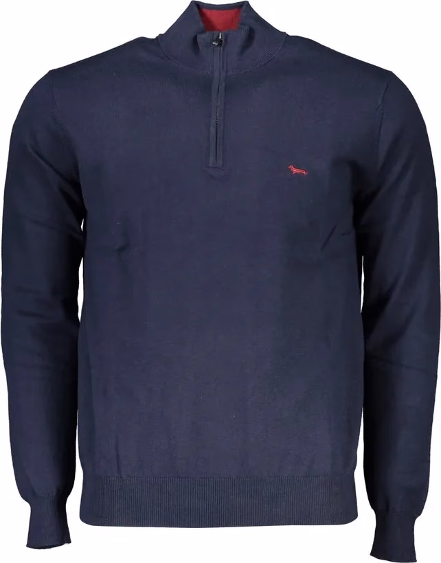 Harmont & Blaine Blue Cotton Men's Sweater