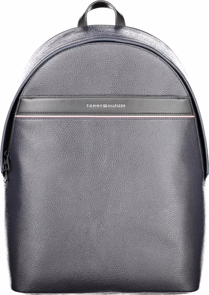 Tommy Hilfiger Blue Polyurethane Men's Backpack