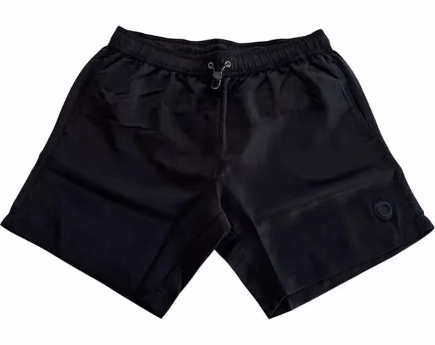 Trussardi Beachwear Black Polyester Men's Swim Short