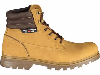 Yellow Polyurethane Men Boot