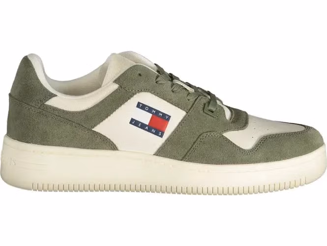 Tommy Hilfiger Verde Leather Men Sneaker