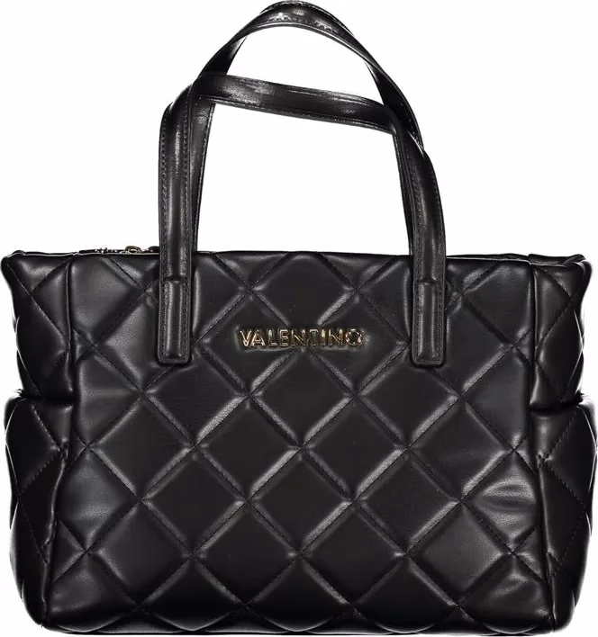 Mario Valentino Black Polyurethane Women's Bag