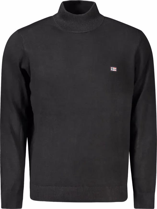 Norway 1963 Nero Poliammide Men Sweater