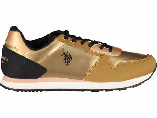 U.S. POLO ASSN. Oro Poliuretano Donna Sneaker