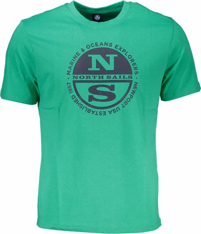 North Sails Verde Cotton Men T-Shirt