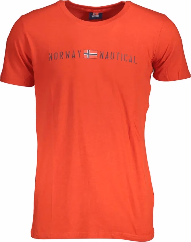 Norway 1963 Rosso Cotton Men's T-Shirt