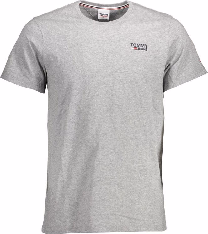Tommy Hilfiger Grigio Organic Cotton Men T-Shirt