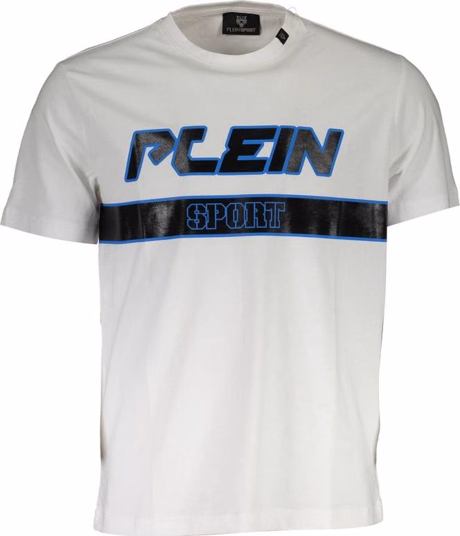 Plein Sport White Cotton Men's T-Shirt