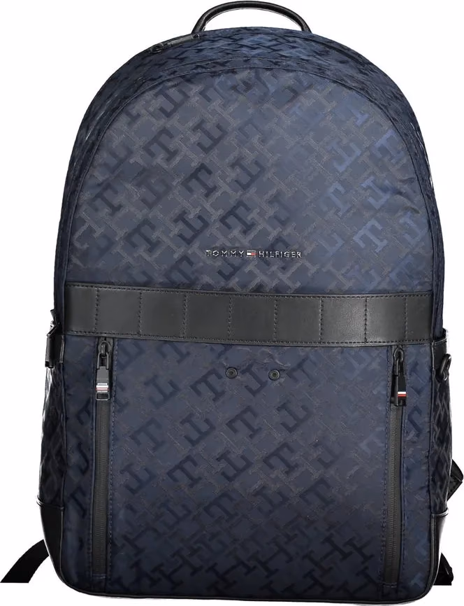 Tommy Hilfiger Blue Polyester Mens Backpack