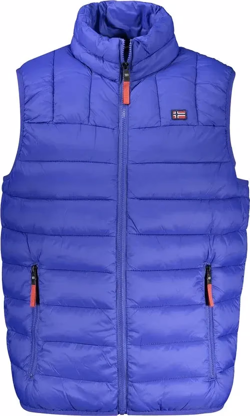 Norway 1963 Blu Poliammide Men's Vest