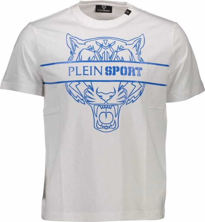 Plein Sport White Cotton Men's T-Shirt