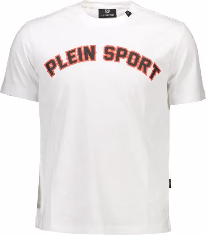 Plein Sport White Cotton Men's T-Shirt