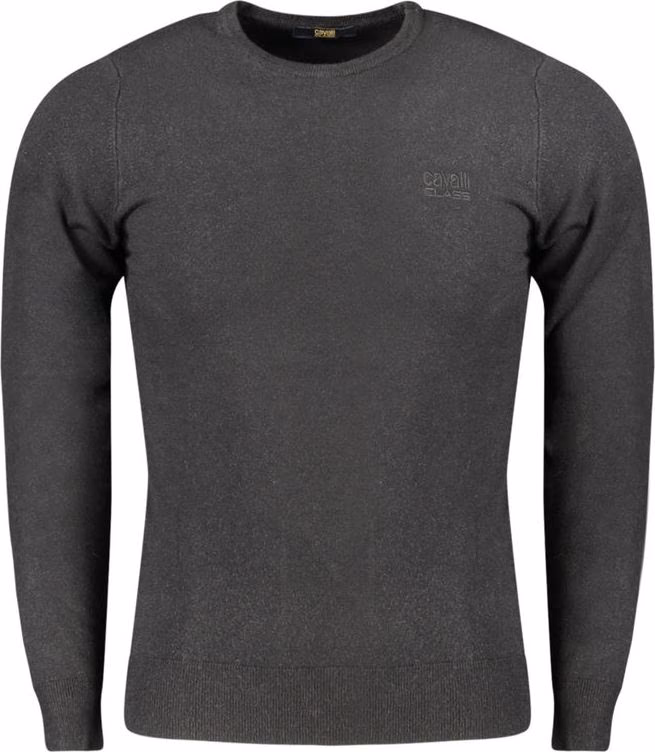 Cavalli Class Nero Viscosa Uomo Maglia