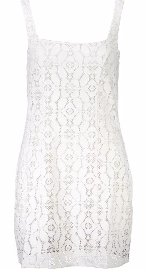 Desigual Bianco Polyester Women Dress