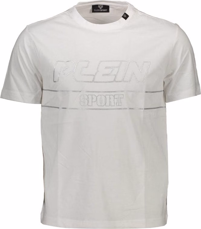 Plein Sport White Cotton Men's T-Shirt