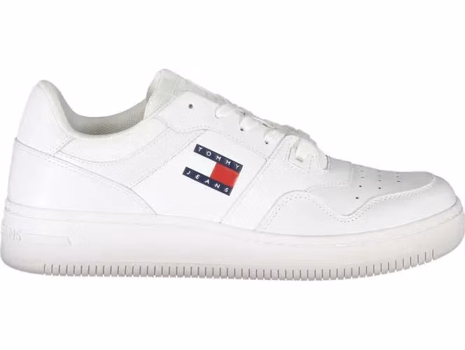 Tommy Hilfiger Bianco Pelle Men Sneaker