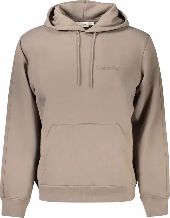 Calvin Klein Marrone Cotton Men's Hoodie