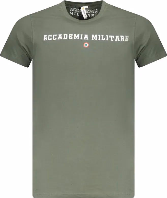 Accademia Militare Verde Cotton Men T-Shirt