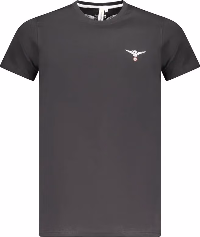 Accademia Militare Black Cotton Men's T-Shirt