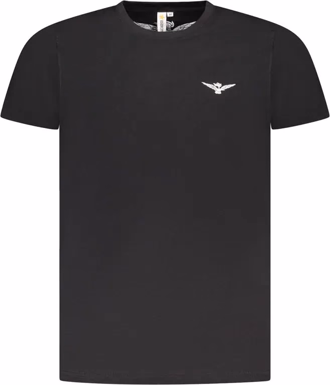 Accademia Militare Black Cotton Men's T-Shirt