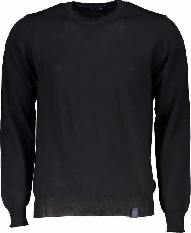 North Sails Black Fabric Men's Sweater