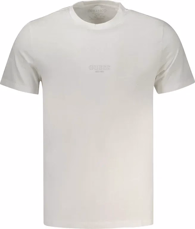 Guess Jeans Bianco Cotton Men T-Shirt