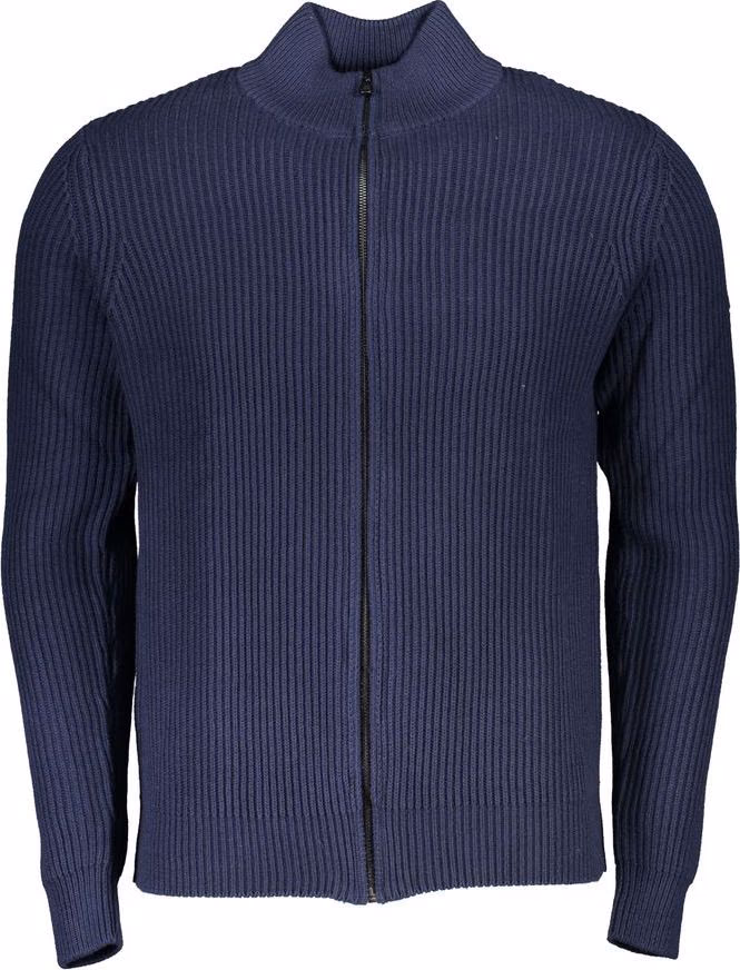North Sails Blue Cotton Men Cardigan