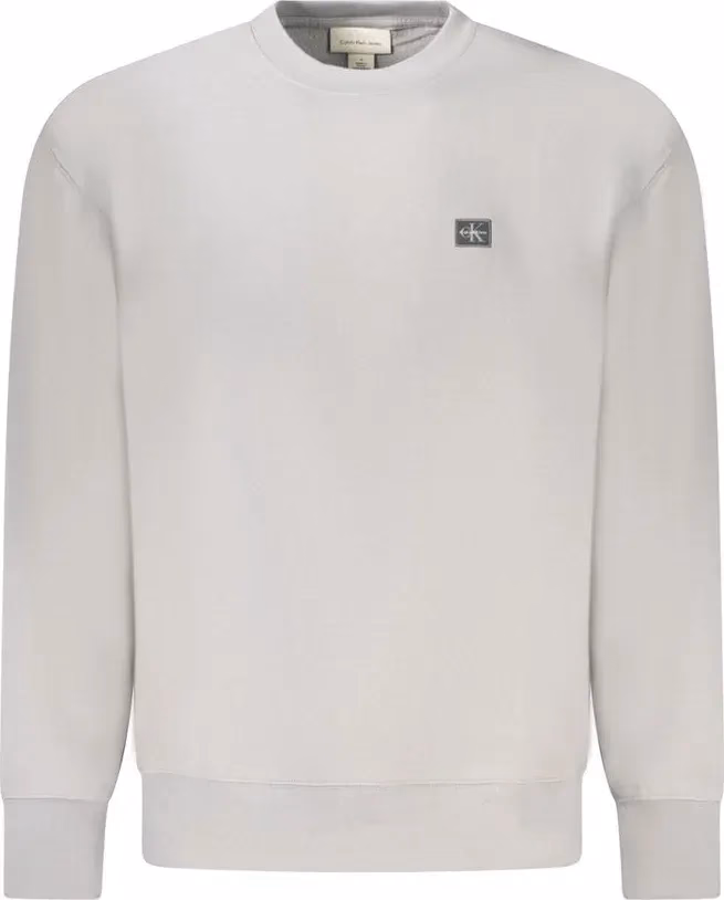 Calvin Klein "Grigio Cotton Men Sweatshirt"