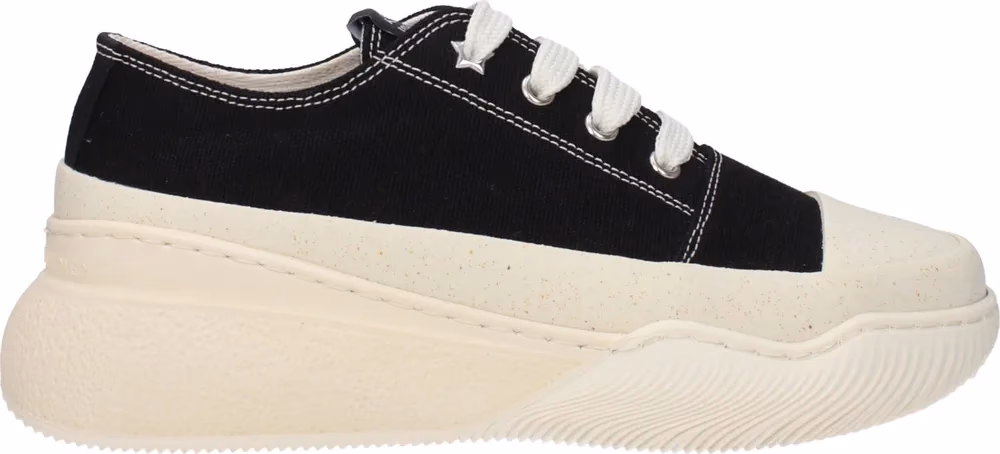Stella McCartney Black Fabric Chunky Sneakers