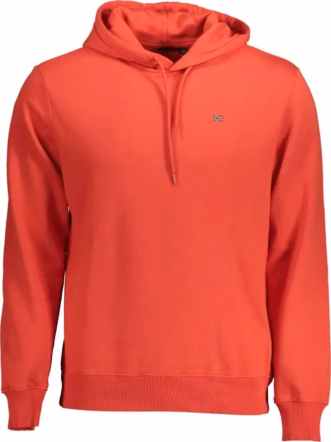Napapijri Rosso Cotton Men's Sweatshirt