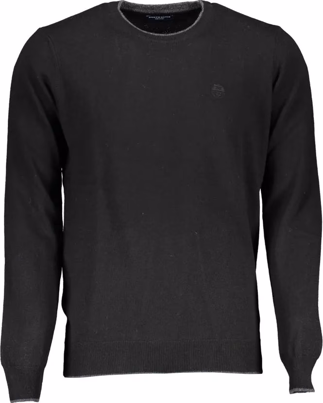 North Sails Black Polyamide Men Sweater