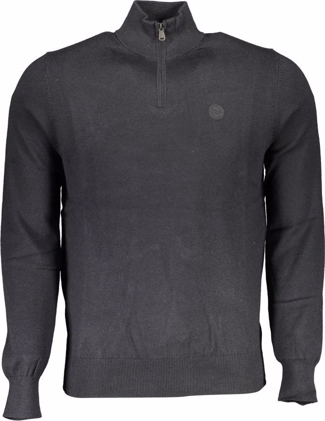 North Sails Black Cotton Men's Sweater