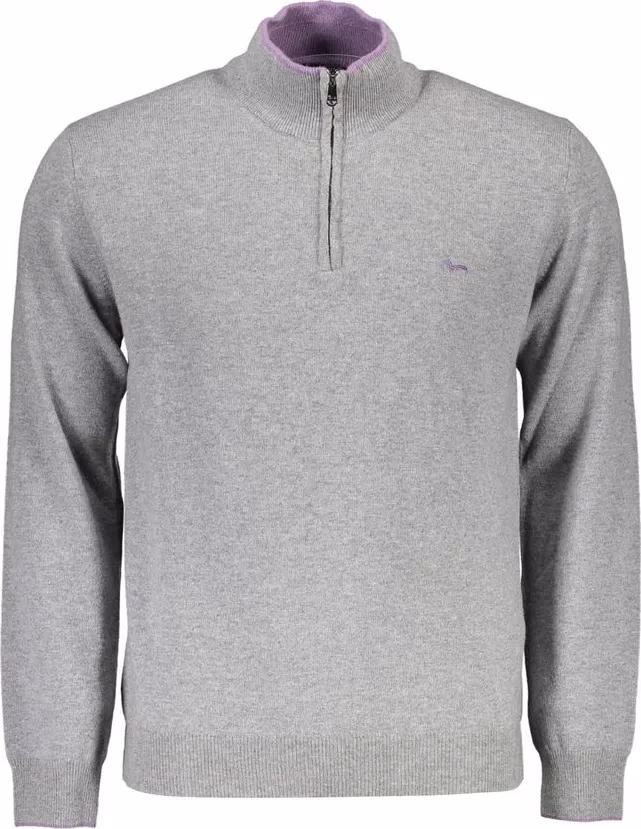 Harmont & Blaine Grigio Wool Men Sweater