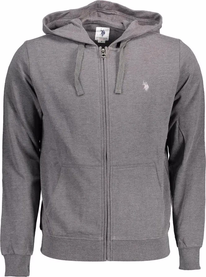 U.S. POLO ASSN. Gray Cotton Men's Sweatshirt