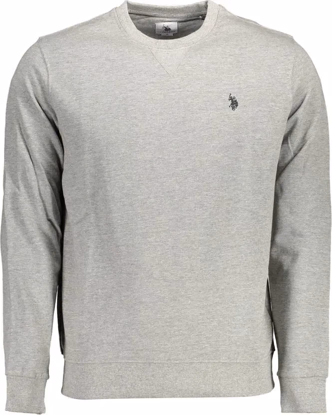 U.S. POLO ASSN. Gray Cotton Men's Sweatshirt