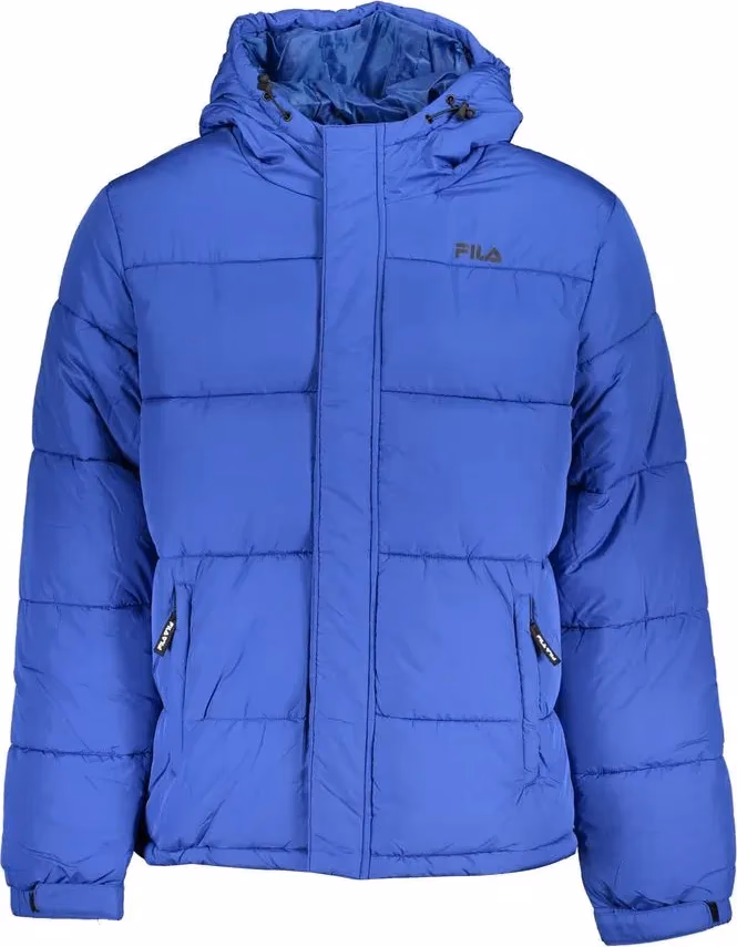 Fila Blue Polyester Men's Jacket