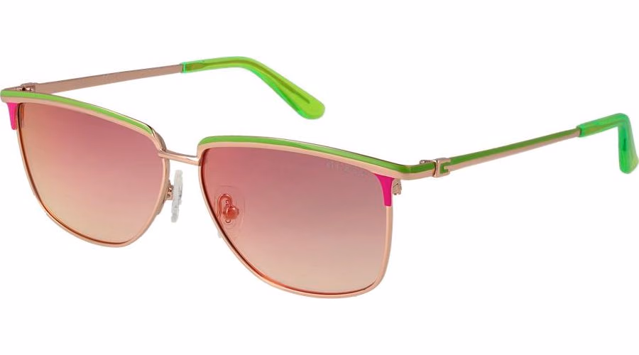 Guess Bicolor Metal Sunglasses