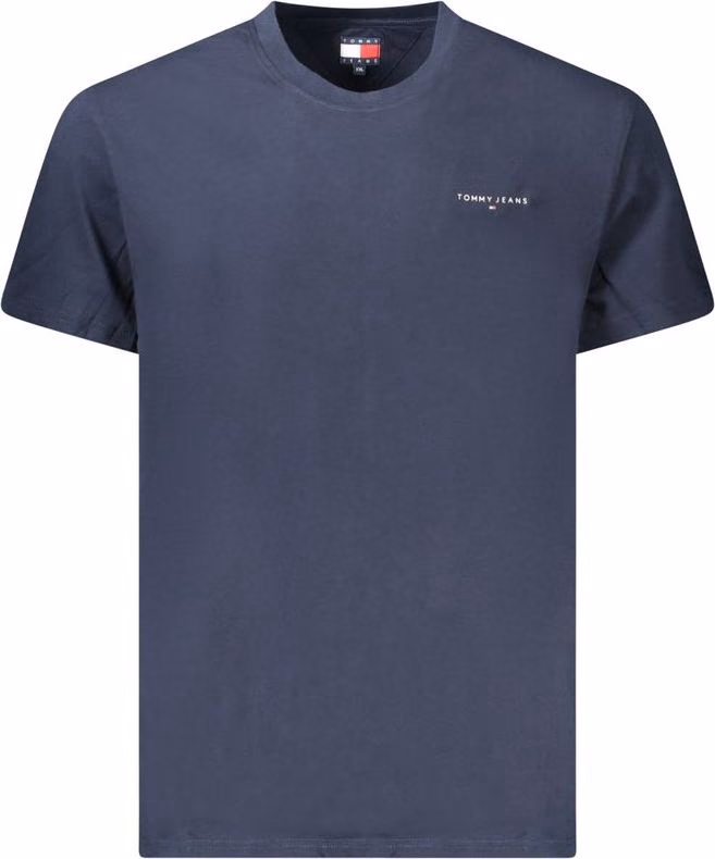 Tommy Hilfiger Blue Cotton Men's T-Shirt