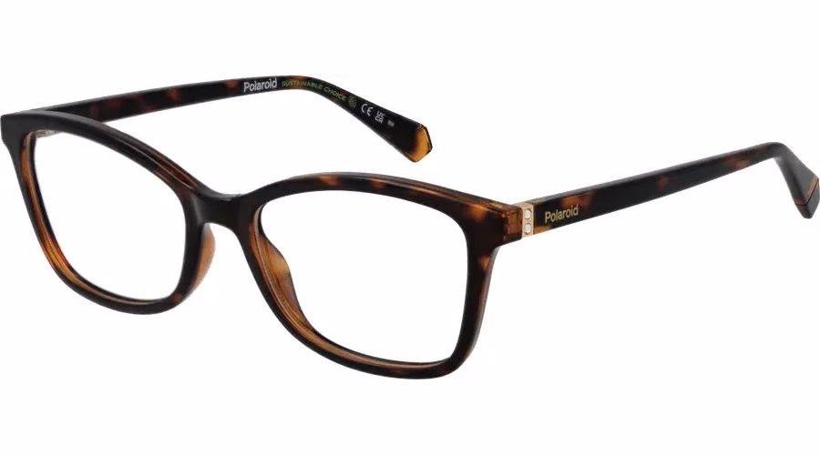 Polaroid Brown Polyamide Glasses (Frames)