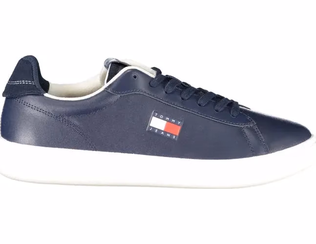 Tommy Hilfiger Blue Polyurethane Men Sneaker