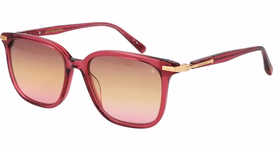 Scotch & Soda Pink Acetate Sunglasses