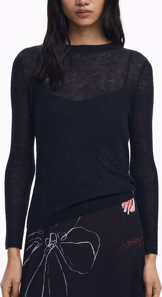 Desigual Black Polyester Women's Dress