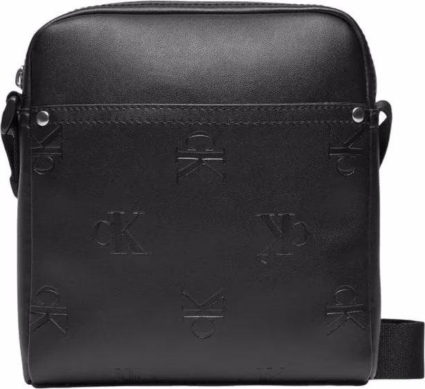 Calvin Klein Jeans Black Polyethylene Messenger Bag