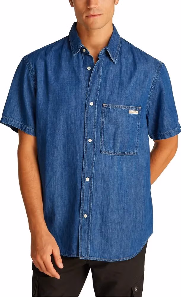 Calvin Klein Jeans Blue Denim Shirt