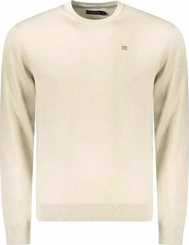 Napapijri Beige Cotton Men Sweater