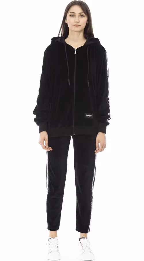 Baldinini Trend Black Cotton Women Sweater