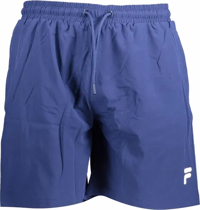 Fila Blu Polyester Men's Swim Trunk
