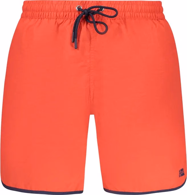 Norway 1963 Rosso Poliammide Men's Swim Boxer