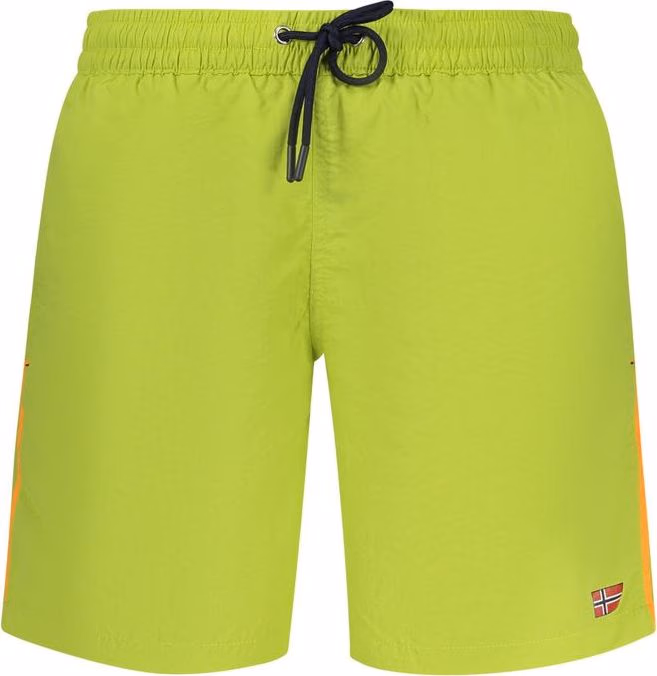 Norway 1963 Verde Poliammide Men's Swim Boxer