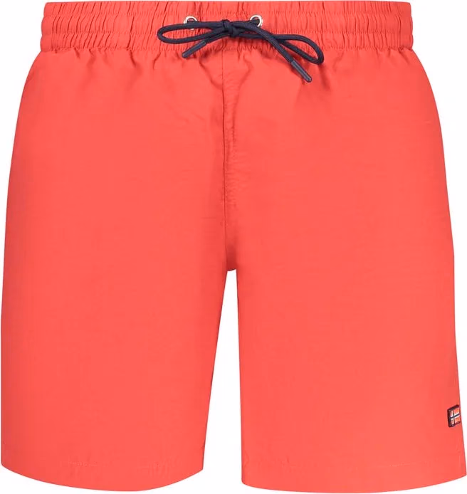Norway 1963 Rosso Poliammide Men Swim Boxer